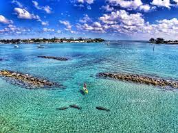 Peanut Island Beaches with Clearest  Water