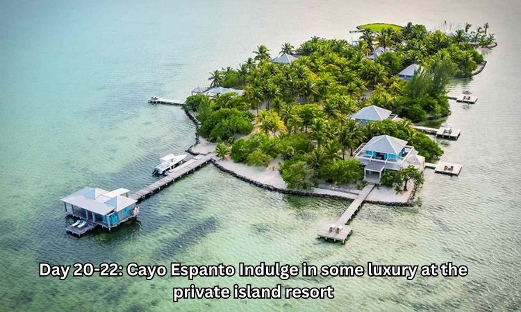 Cayo Espanto Indulge in some luxury at the private island resort