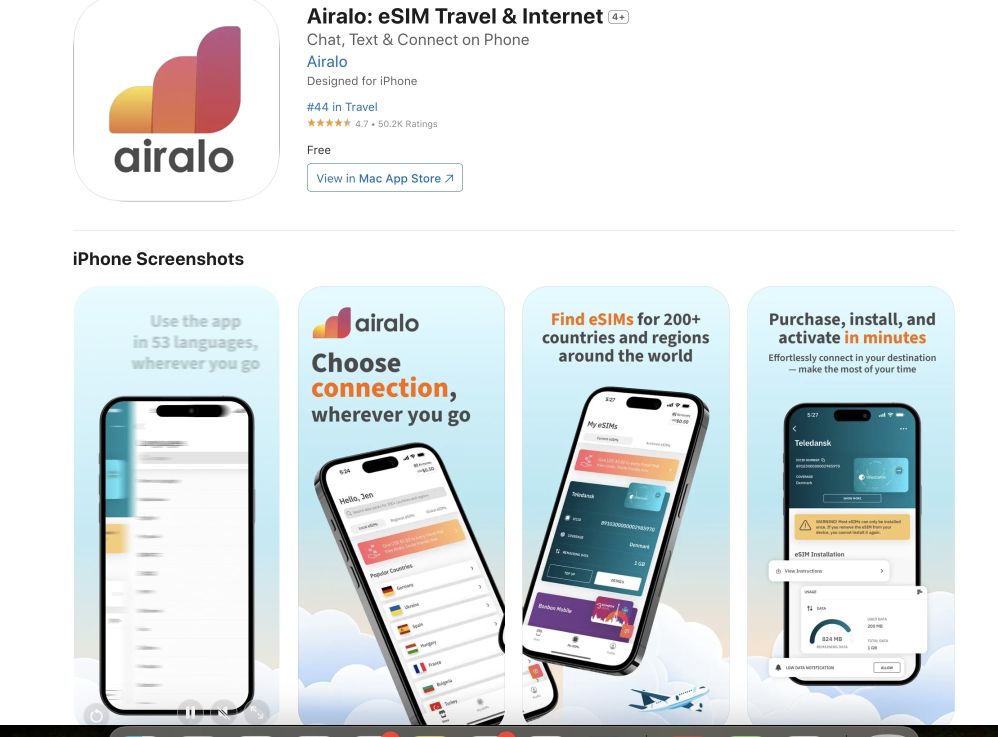 Why Choose Airalo eSIM for Your Next Trip