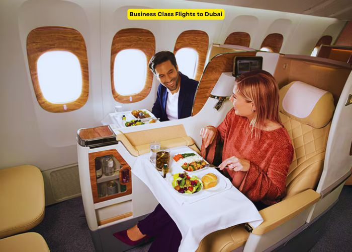 Book business class plane tickets to Dubai